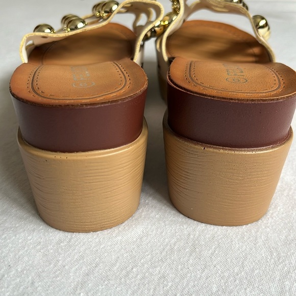 NWOT Felicity platform sandals, beach, vacation, summer sandals, slides size 9 - Picture 5 of 7